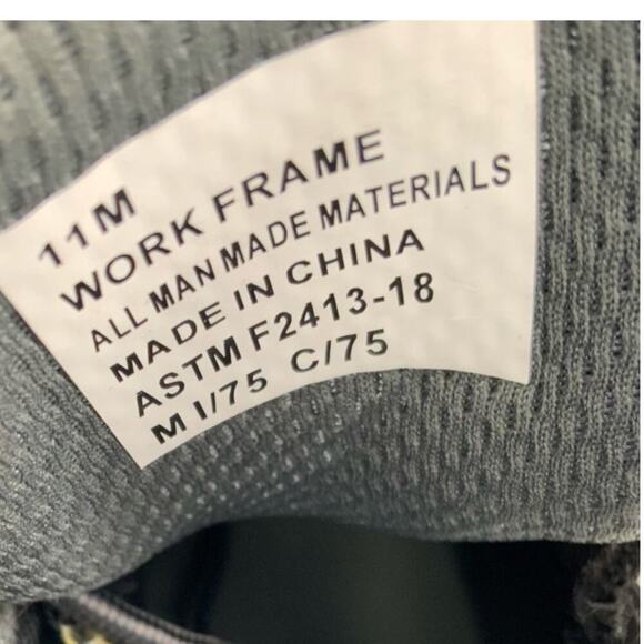 U.S. Army Work Frame Tactical Ankle Combat Boots Men's Size 11M Lace Up Shoes - Picture 10 of 10